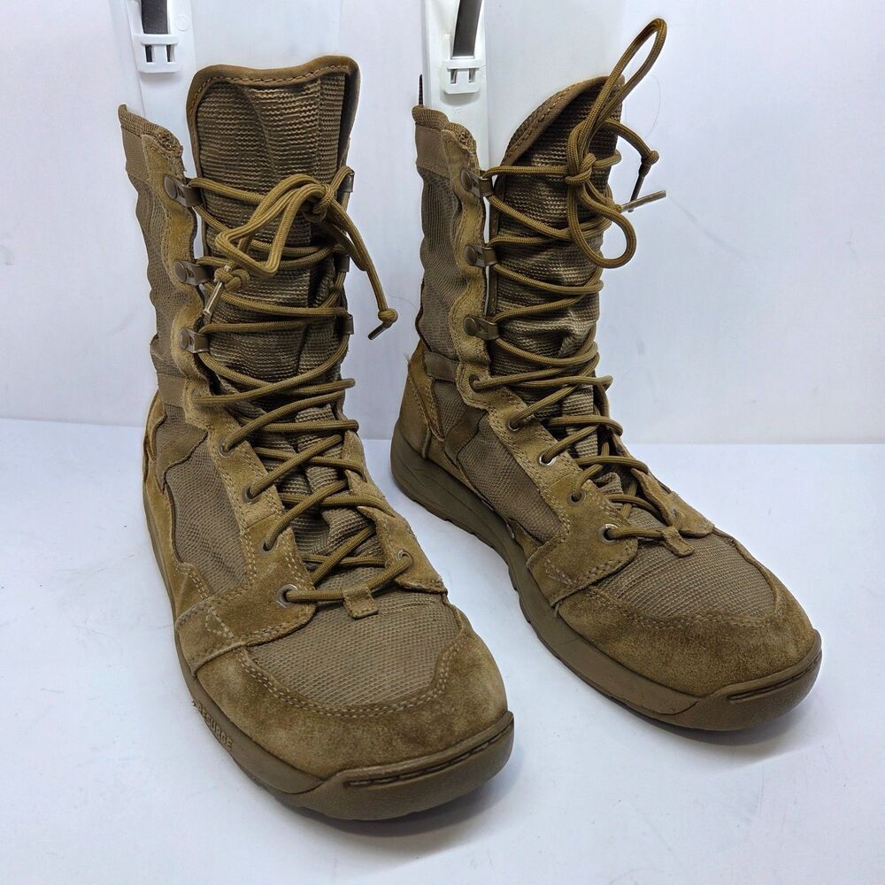 Danner Resurgent Mens Sage Green 8" Coyote Hot Combat Boots US 10 EUR 44 GUC